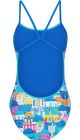 Amanzi Girls Mykonos Proback One Piece - Multi