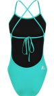 Amanzi Girls Spearmint Tie Back One Piece Swimsuit - Green