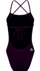 Amanzi Womens Persia Tie Back One Piece Swimsuit - Purple