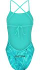 Amanzi Womens Artesian Tie Back One Piece - Blue