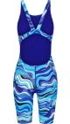 Amanzi Girls Seafire Active Kneesuit - Blue