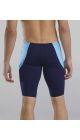 TYR Mens Lapped Jammer - Navy/Light Blue/Aqua