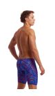 Funky Trunks Mens Frequency Training Jammer - Blue/Red