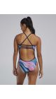 TYR Womens Riptidal Trinityfit Swimsuit - Pink/Multi