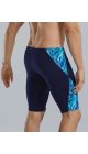 TYR Mens Crystalized Blade Splice Jammer - Navy/Blue/Green