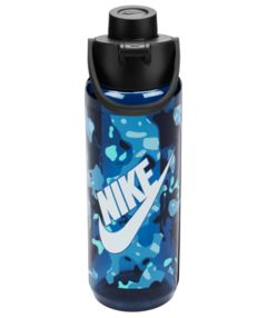 Nike TR Renew Recharge Chug Bottle 24oz Graphic - Mystic Navy/Black/White/Midnight Navy
