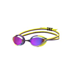 Arena Python Mirror Racing Goggles  - Violet/Plum/Lime