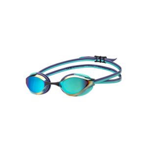 Arena Python Mirror Racing Goggles  - Turquoise/Water