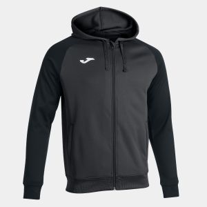 Joma Boys Academy IV Hoodie Jacket - Anthracite/Black