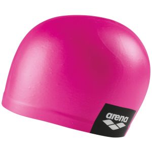 Arena Logo Moulded Swimming Cap - Pink