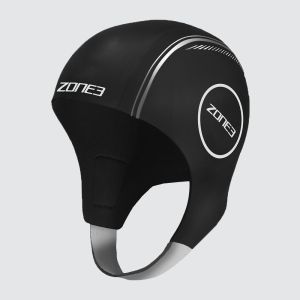 Zone3 Neoprene Swim Cap - Black