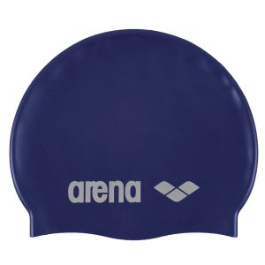 Arena Classic Silicone Swimming Cap - Blue