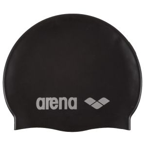 Arena Classic Silicone Swimming Cap - Black