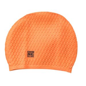 Swim Secure Bubble Swim Hat - Orange