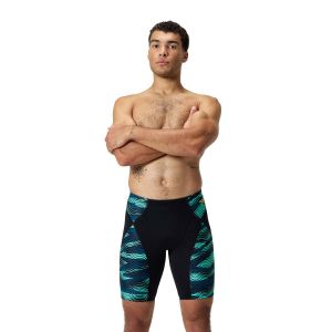 Speedo Mens END+ MAX Compression Jammer - Arctic Glass