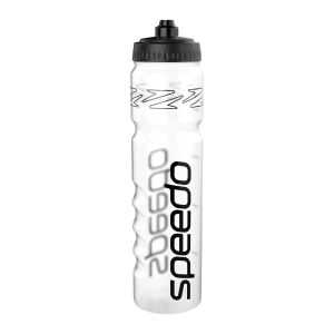 Speedo Speedo 1LTR Water Bottle - Clear/Black