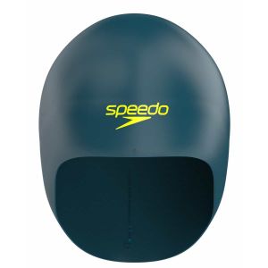 Speedo Fastskin Swimming Cap - Dark Teal/Hyper Yellow