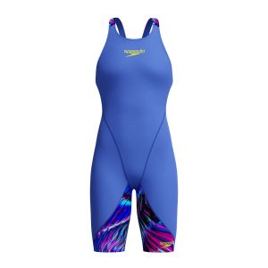 Speedo Girls Fastskin Junior LZR Ignite Kneeskin - Blue