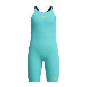 Speedo Girls Fastskin Junior Endurance+ Max Openback Kneeskin - Blue