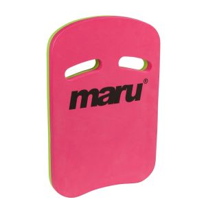 Maru Two Grip Fitness Kickboard - Pink/Green