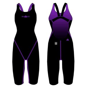 Amanzi Womens Acceler8 RIZE Kneesuit - Jet/Jewel