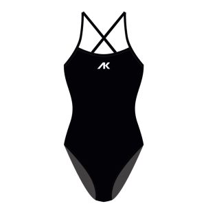 Womens AK Tieback Swimsuit - Nero