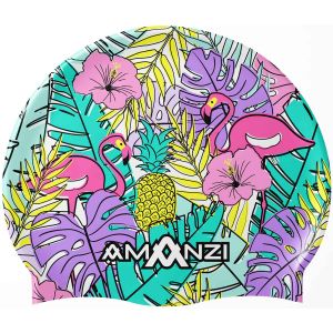 Amanzi South Beach Swim Cap - Multi