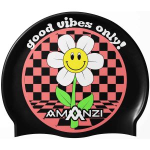 Amanzi Good Vibes Only Swim Cap - Multi