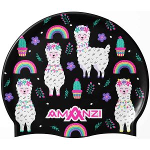 Amanzi Ooh-La-Llamas Swim Cap - Multi