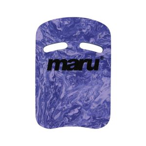 Maru Swirl Two Grip Fitness Kickboard - Purple