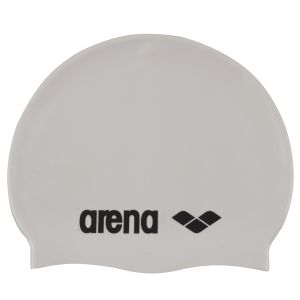 Arena Classic Silicone Swimming Cap - White