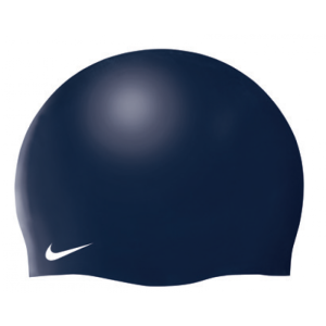 Nike Swim Performance Nike Solid Silicone Swimming Cap - Navy