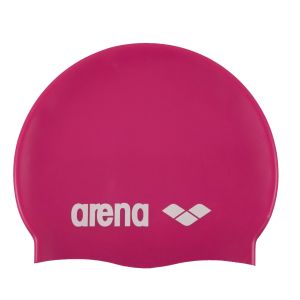 Arena Classic Silicone Swimming Cap - Pink