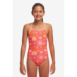 Funkita Girls Ahelhe Tie Me Tight One Piece Swimsuit - Multi