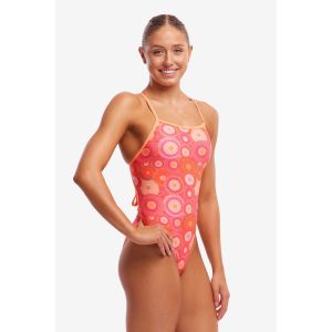 Funkita Ladies Ahelhe Tie Me Tight One Piece Swimsuit - Multi