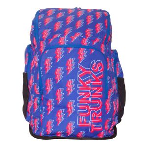 Funky Trunks Flash Space Case Backpack - Blue/Red