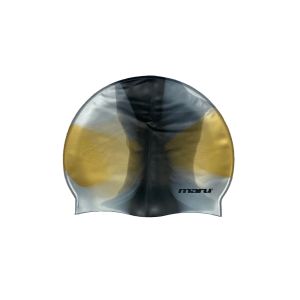 Maru Multi Silicone Swim Cap - Black