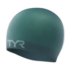 TYR Wrinkle Free Silicone Swimming Cap - Teal