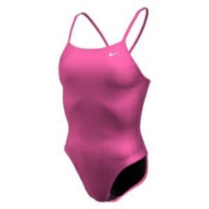 Nike Hydrastrong Solid Cutout One Piece - Hyper Pink