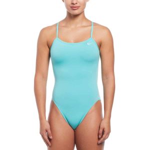 Nike Hydrastrong Solid Cutout One Piece - Aurora Green