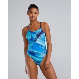 TYR Womens Mico Cutoutfit Swimsuit - Quartz