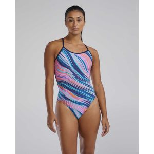 TYR Womens Riptidal Trinityfit Swimsuit - Pink/Multi