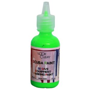 Look Clear Scuba Paint 30ml - Neon Green