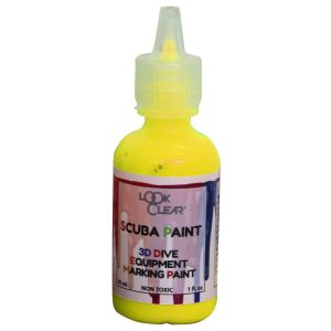 Look Clear Scuba Paint 30ml - Neon Yellow