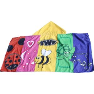 TWF Baby Hooded Swim Towel - Multi