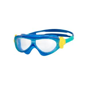 Zoggs Phantom Kids Mask - Blue/Turquoise/Clear