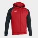 Joma Boys Academy IV Hoodie Jacket - Red/Black