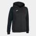 Joma Girls Academy IV Zip-Up Hoodie - Anthracite/Black