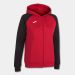 Joma Girls Academy IV Zip-Up Hoodie - Red/Black