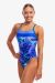 Funkita Ladies Remarkables Diamond Back One Piece Swimsuit - Multi